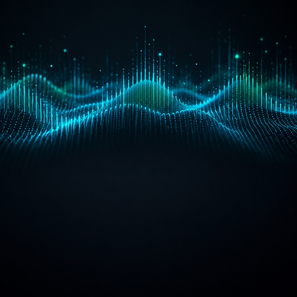 Voice AI waveform visualization